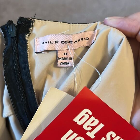 NWT Philip decaprio lace halter dress 8 - Picture 7 of 7